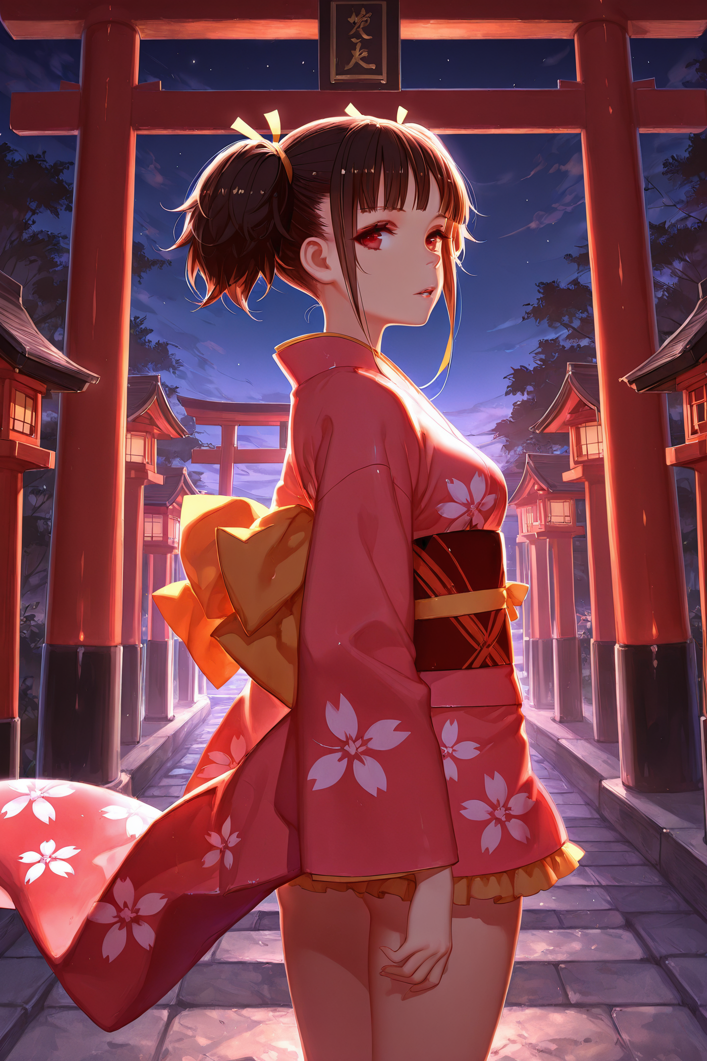 47643-228610609-1girl,mumei _(kabaneri_),japanese clothes,solo,kimono,ribbon,twintails,short kimono,hair ribbon,floral print,red eyes,sash,short.png
